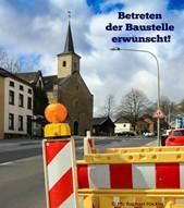 betreten der baustelle erwünscht (c) privat