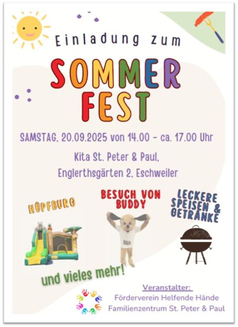 sommerfest Kita St. Peter und Paul (c) KiTa St. Peter und Paul