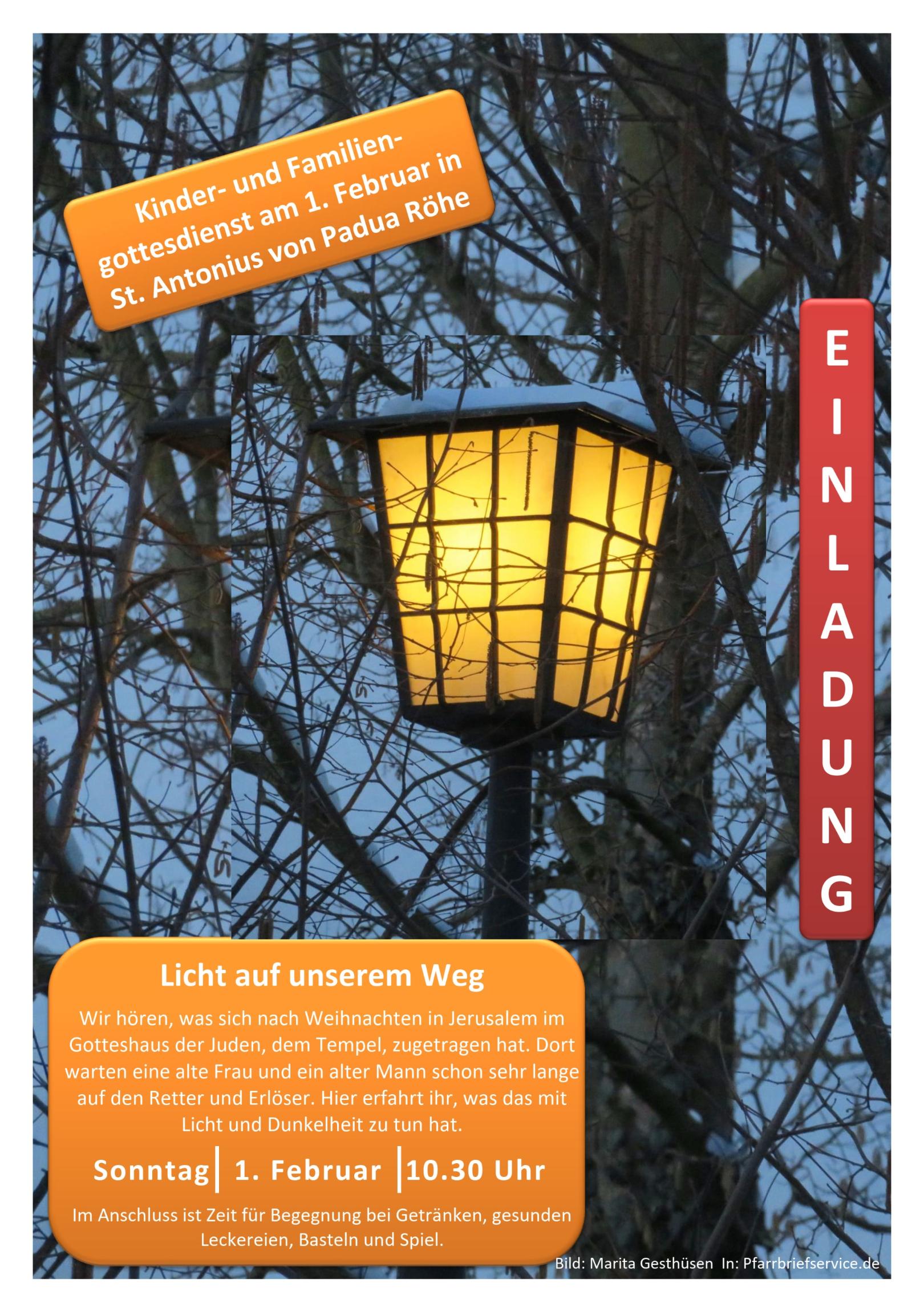 2026-02 Lichtmess-Einladung (c) Marita Gesthüsen  In: Pfarrbriefservice.de