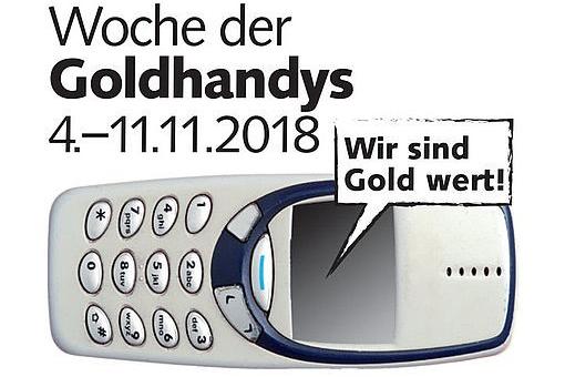 Woche der Goldhandys
