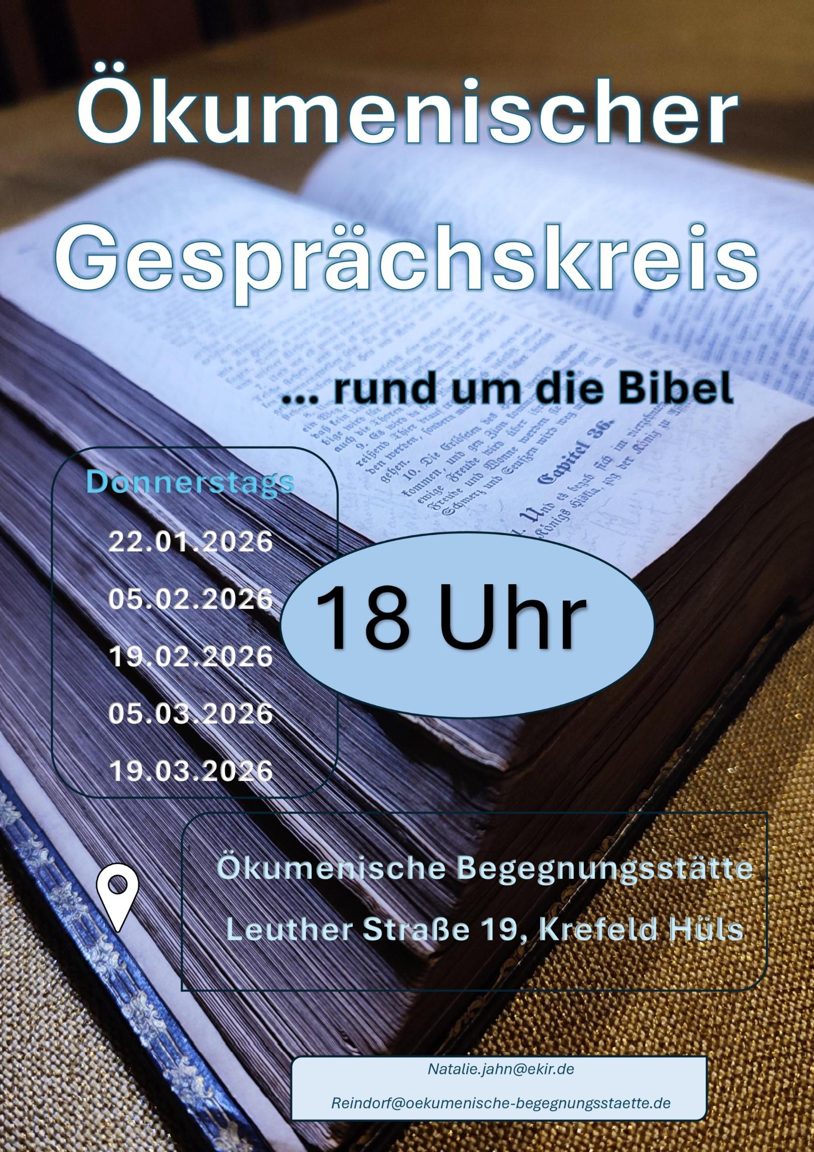 Ökumenischer Gesprächskreis ... rund um die Bibel - 